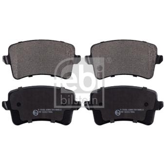 Jeu de 4 plaquettes de frein arrière FEBI BILSTEIN