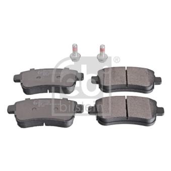 Jeu de 4 plaquettes de frein arrière FEBI BILSTEIN