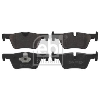 Jeu de 4 plaquettes de frein arrière FEBI BILSTEIN