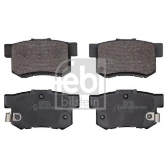 Jeu de 4 plaquettes de frein arrière FEBI BILSTEIN
