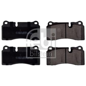 Jeu de 4 plaquettes de frein arrière FEBI BILSTEIN