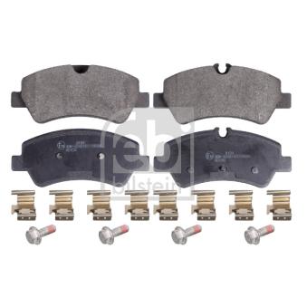 Jeu de 4 plaquettes de frein arrière FEBI BILSTEIN