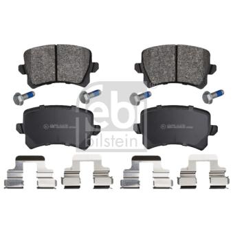 Jeu de 4 plaquettes de frein arrière FEBI BILSTEIN