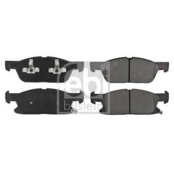 Jeu de 4 plaquettes de frein avant FEBI BILSTEIN