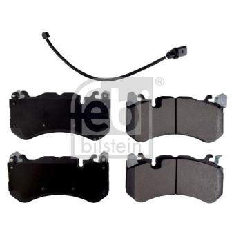 Jeu de 4 plaquettes de frein avant FEBI BILSTEIN