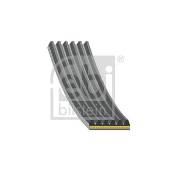 Courroie trapézoïdale à nervures FEBI BILSTEIN 183219