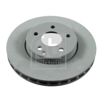 Jeu de 2 disques de frein avant FEBI BILSTEIN