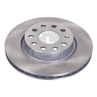 Jeu de 2 disques de frein avant FEBI BILSTEIN