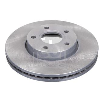 Jeu de 2 disques de frein avant FEBI BILSTEIN