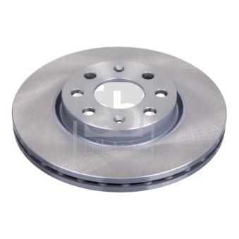 Jeu de 2 disques de frein avant FEBI BILSTEIN