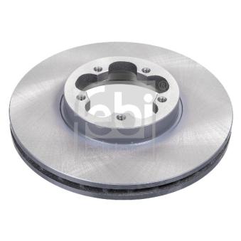 Jeu de 2 disques de frein avant FEBI BILSTEIN