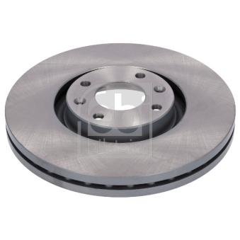 Jeu de 2 disques de frein avant FEBI BILSTEIN