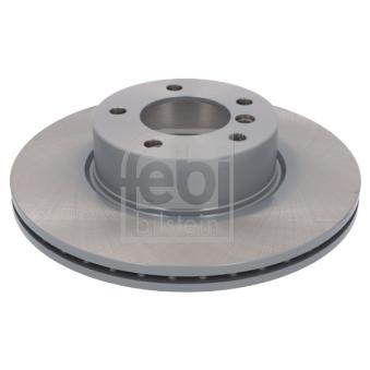 Jeu de 2 disques de frein avant FEBI BILSTEIN