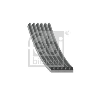 Courroie trapézoïdale à nervures FEBI BILSTEIN 39796