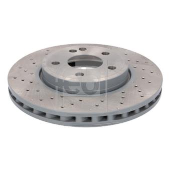 Jeu de 2 disques de frein avant FEBI BILSTEIN