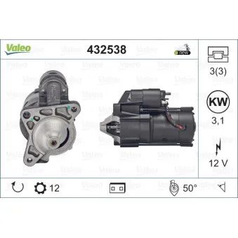 Démarreur VALEO 432538