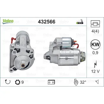 Démarreur VALEO 432566