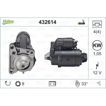 Démarreur VALEO 432614