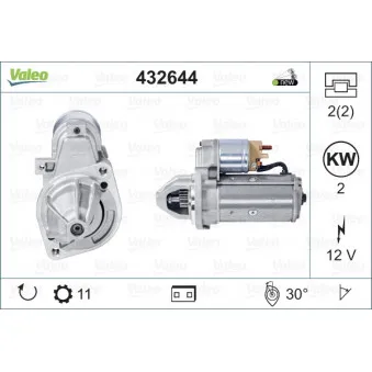 Démarreur VALEO 432644