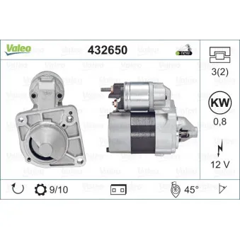 Démarreur VALEO 432650