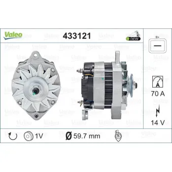 Alternateur VALEO 433121