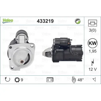 Démarreur VALEO 433219