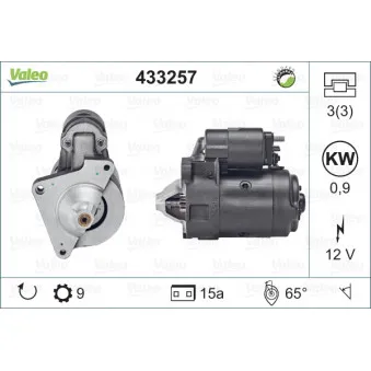 Démarreur VALEO 433257