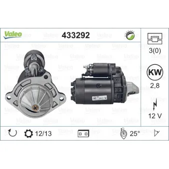 Démarreur VALEO 433292