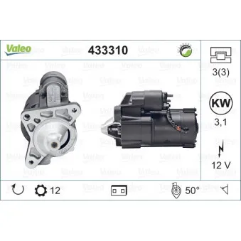 Démarreur VALEO 433310