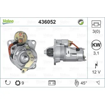 Démarreur VALEO 436052