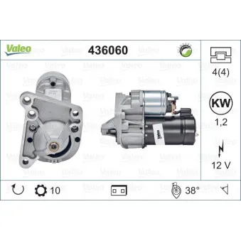 Démarreur VALEO 436060