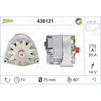 Alternateur VALEO 436121