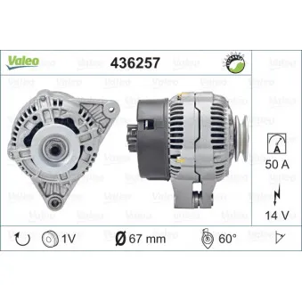 Alternateur VALEO 436257