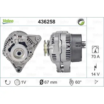 Alternateur VALEO 436258