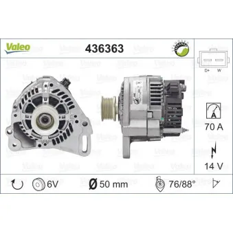 Alternateur VALEO 436363