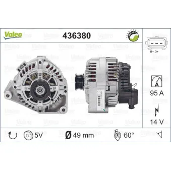 Alternateur VALEO 436380