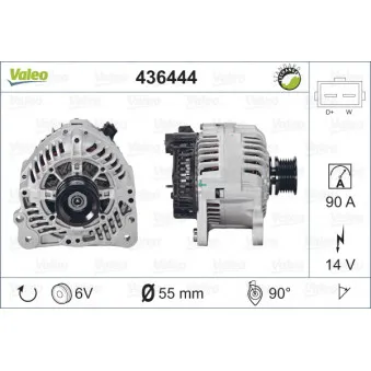 Alternateur VALEO 436444