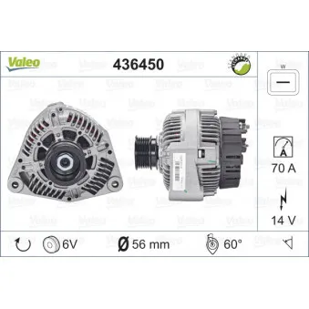 Alternateur VALEO 436450