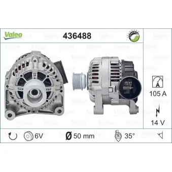 Alternateur VALEO 436488