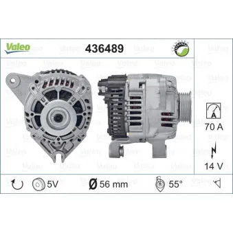 Alternateur VALEO 436489