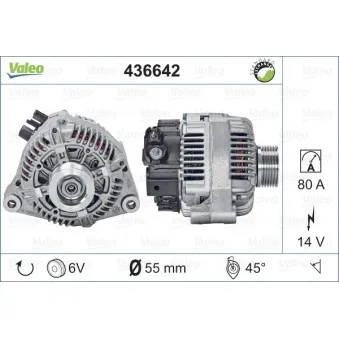 Alternateur VALEO 436642
