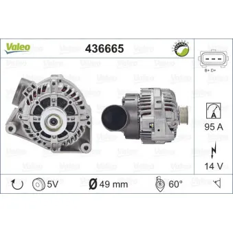 Alternateur VALEO 436665