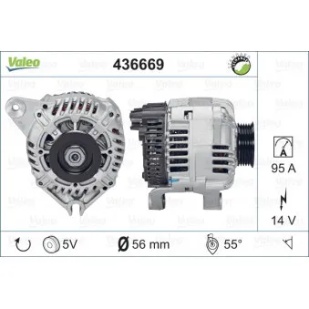 Alternateur VALEO 436669