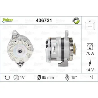 Alternateur VALEO 436721