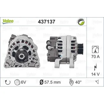 Alternateur VALEO 437137