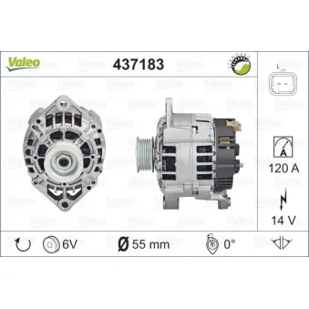 Alternateur VALEO 437183