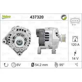 Alternateur VALEO 437320
