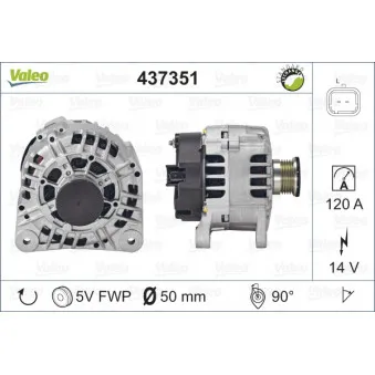 Alternateur VALEO 437351