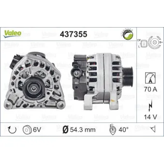 Alternateur VALEO 437355