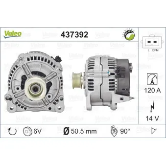 Alternateur VALEO 437392
